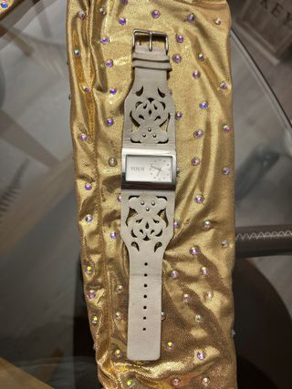 Reloj Tous mujer, pulsera de piel