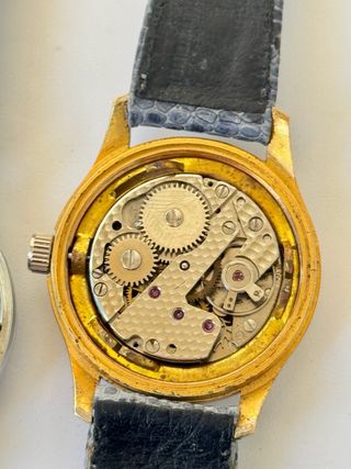 Lote 5 relojes mecánicos vintage