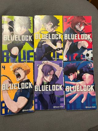 Blue Lock nº 1, 2, 3, 4, 8 y 13