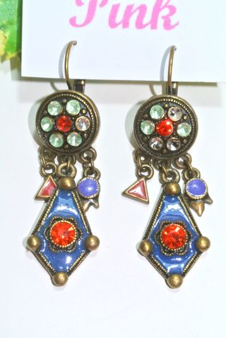 Pendientes Vintage color oro y color, Nuevos