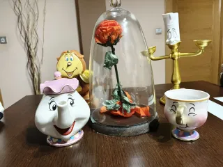Figuras La Bella y la Bestia
