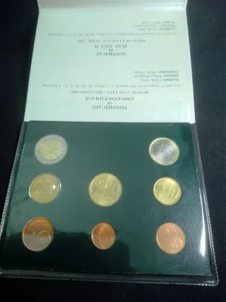 Colección de monedas Vaticano 2005