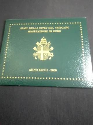 Colección de monedas Vaticano 2005