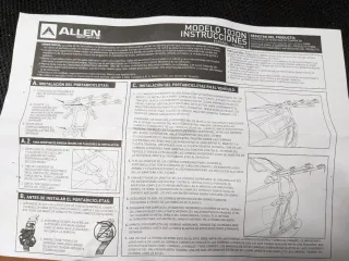 Portabicicletas Allen 3 Bicicletas