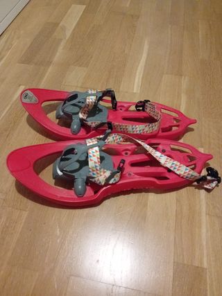 Raquetas de nieve infantiles rojas TSL