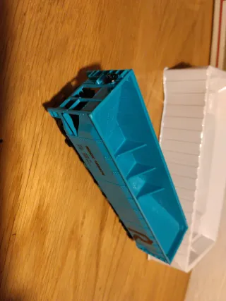 Coche de carbón Bachmann HO Turquesa