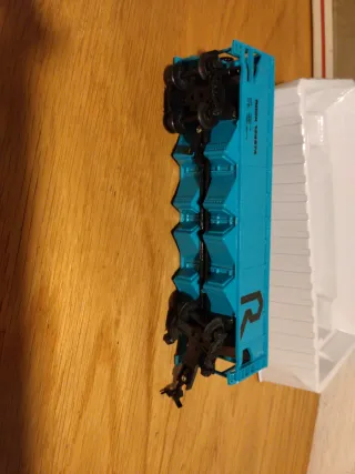 Coche de carbón Bachmann HO Turquesa