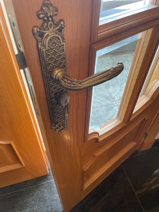 Puertas de Roble acristaladas 72cm