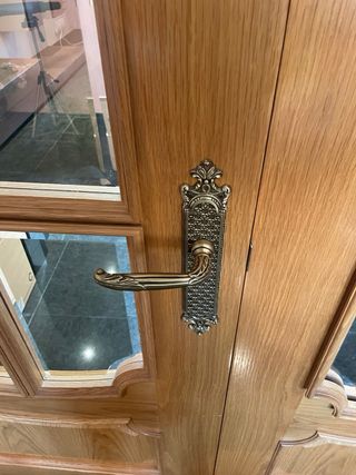 Puertas de Roble acristaladas 72cm