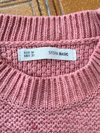 Jersey rosa botones laterales