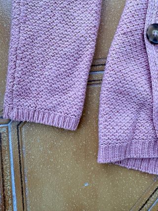 Jersey rosa botones laterales