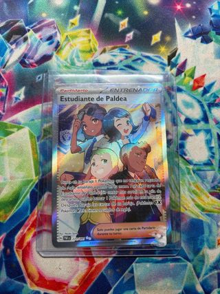Carta Pokémon Estudiante de Paldea Entrenador