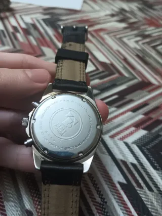 Reloj Time Force Cronógrafo Azul y Plateado