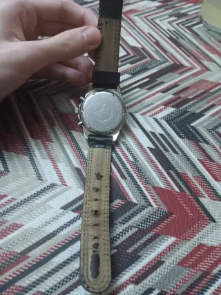 Reloj Time Force Cronógrafo Azul y Plateado