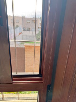 Conjunto mirador mas persiana mas mosquitera