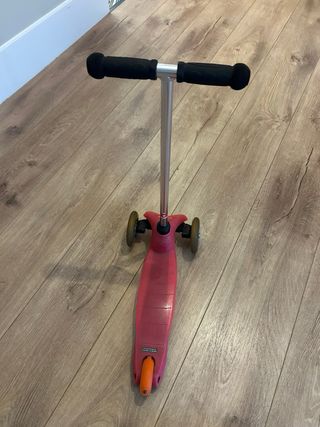 Patín 3 ruedas Micro rosa
