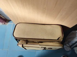 Maleta Catai Beige y Marrón