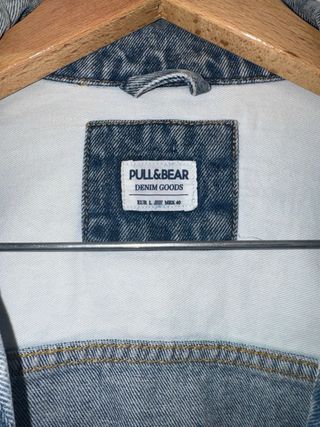 Pull & Bear Chaqueta Vaquera Hombre Talla L