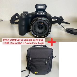 Fotocamera Sony DSC-H300 + Custodia Case Logic