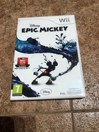 Epic Mickey Wii Disney