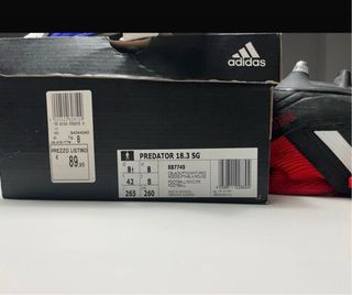 Adidas Predator Scarpe Calcio Taglia 42