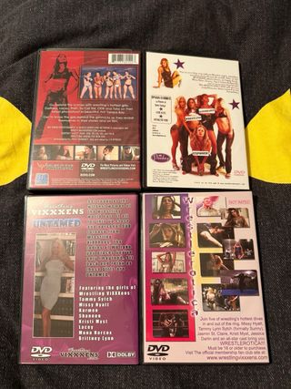 Wrestling Vixxxens DVD - Collezione 4 Titoli