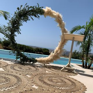 Decoración para boda.