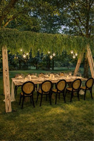 Decoración para boda.