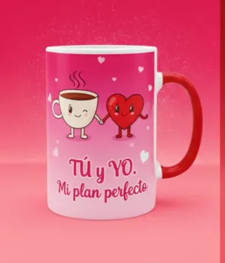 Taza Corazón Te Quiero Mucho
