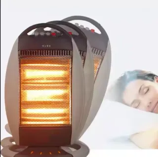 Stufa Elettrica Alogena Oscillante 400/800/1200W