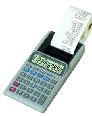 Calculadora Casio Gris Impresora