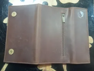 Cartera para tabaco Golden Leaf Marrón