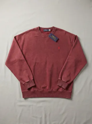 Sudadera Polo Ralph Lauren bordó