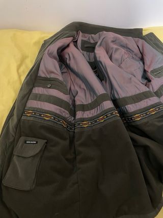 Chaqueta Barbour Verde Caqui Vintage Retro