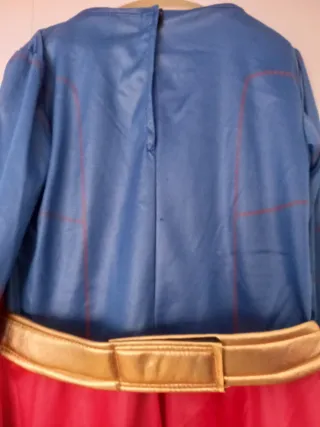 Disfraz superwoman RUBIES niña talla 5-7