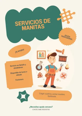 manitas disponibles. Madrid sur.