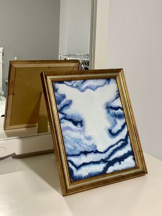 Cuadro “Caído del cielo”, por Ángela de La Torre