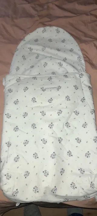 Hamaca Babybjörn Balance Soft Beige con funda