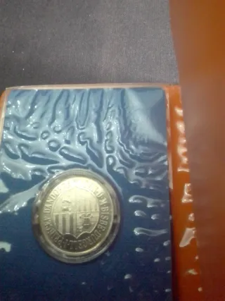 Moneda Mundial Futbol Mexico 1986