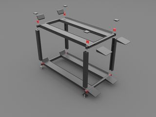 Elevador diorama coches 1/18