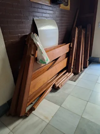 Barandilla Escalera Madera Maciza