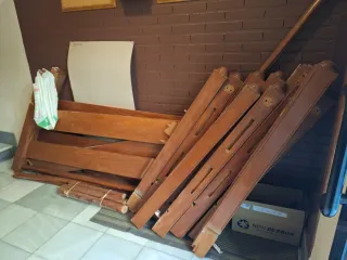 Barandilla Escalera Madera Maciza