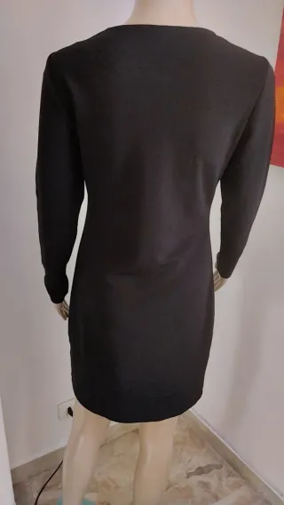 Abito donna nero con cut-out