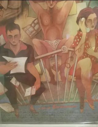 Cartel Película La Ley del Deseo