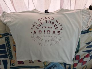 Camiseta Adidas Blanca