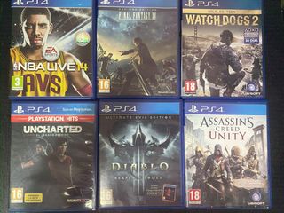Juegos de Playstation 4
