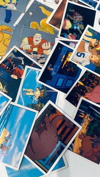 Lote 65 cromos Tortugas Ninja Panini