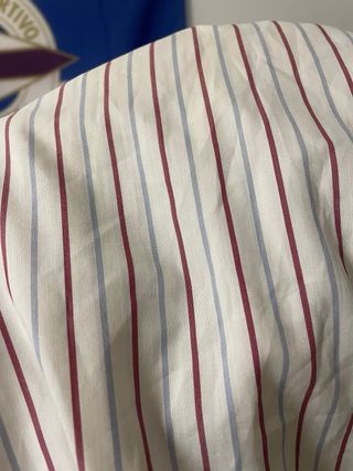 Camisa Zara Rayas Retro Vintage