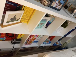Estantería Kallax Ikea 3x4 blanca