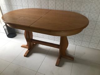 REGALO mesa de comedor extensible madera